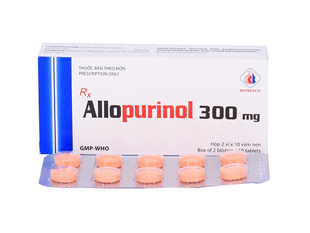 Thuốc trị gút Allopurinol 